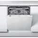 WHIRLPOOL Lavavajillas integrable 60 cm  WI 7020 PF, 14 cubiertos, 3ª bandeja, Integrable, Clase E